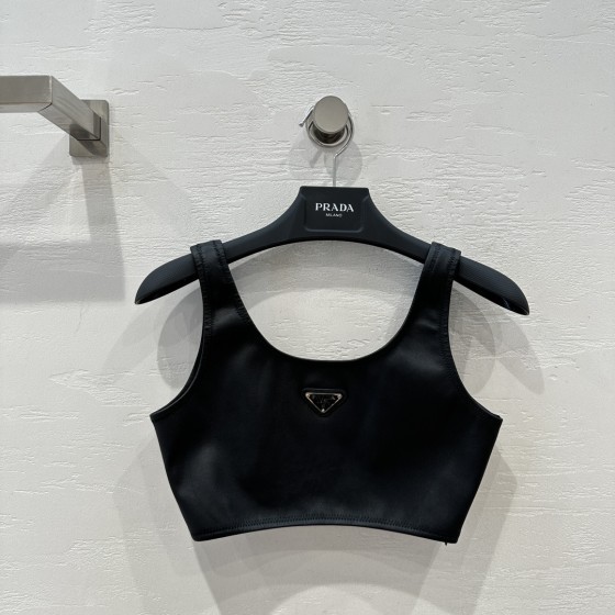 Prada lambskin vest