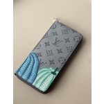 LOUIS VUITTON Pumpkin Print YK Zippy Wallet M81971