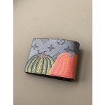 LOUIS VUITTON pumpkin print SLENDER wallet M82101