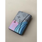 LOUIS VUITTON pumpkin print pocket wallet (card bag) M81969