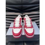 Prada men's leather sports shoes