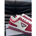 Prada men's leather sports shoes