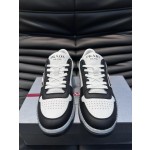 Prada men's leather sports shoes