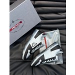 Prada men's leather sports shoes