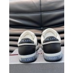 Prada men's leather sports shoes