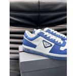 Prada men's leather sports shoes