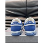Prada men's leather sports shoes