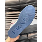 Prada men's leather sports shoes