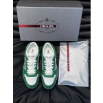 Prada men's leather sports shoes
