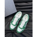 Prada men's leather sports shoes