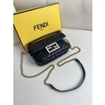 FENDI Baguette Leather Handbag Model Number: 212