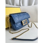 FENDI Baguette Leather Handbag Model Number: 212