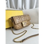 FENDI Baguette Leather Handbag Model Number: 212