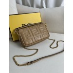FENDI Baguette Leather Handbag Model Number: 212