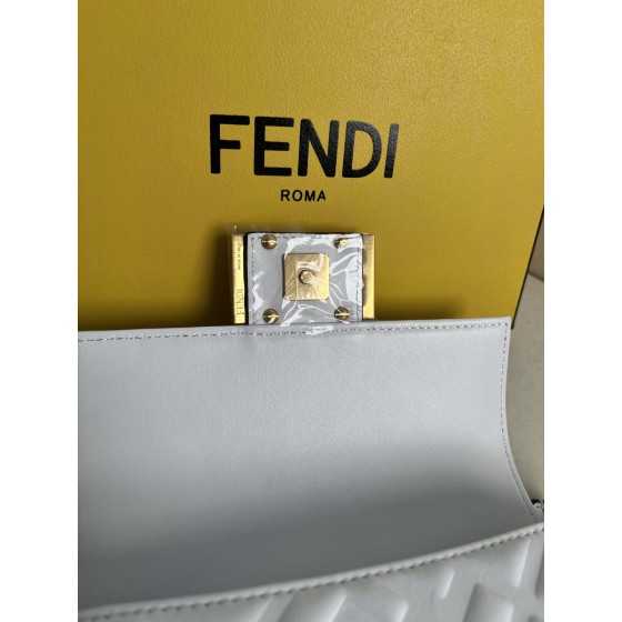 FENDI Baguette Leather Handbag Model Number: 212