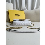FENDI Baguette Leather Handbag Model Number: 212