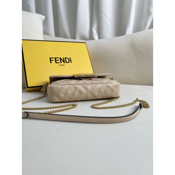 FENDI Baguette Leather Handbag Model Number: 212