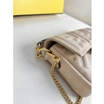 FENDI Baguette Leather Handbag Model Number: 212