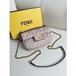 FENDI Baguette Leather Handbag Model Number: 212