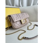 FENDI Baguette Leather Handbag Model Number: 212