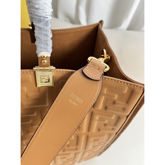 FENDI Medium Sunshine Shopping Handbag Model Number: 877