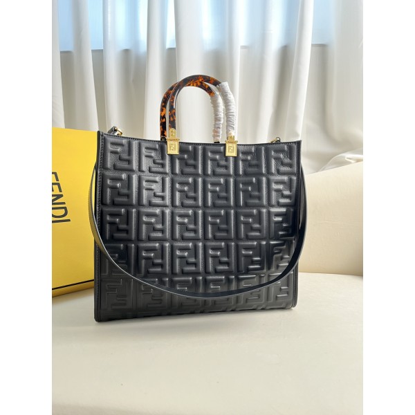 FENDI Medium Sunshine Shopping Handbag Model Number: 877