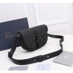 Dior saddle handbag with shoulder straps for men's clothing collection