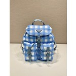Prada Plaid Backpack 🎉 1BZ677
