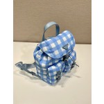 Prada Plaid Backpack 🎉 1BZ677