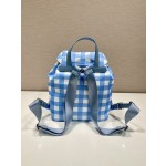 Prada Plaid Backpack 🎉 1BZ677