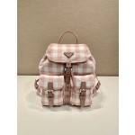 Prada Plaid Backpack 🎉 1BZ677