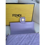 FENDI Baguette Leather Handbag Model Number: 211