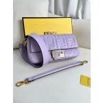 FENDI Baguette Leather Handbag Model Number: 211