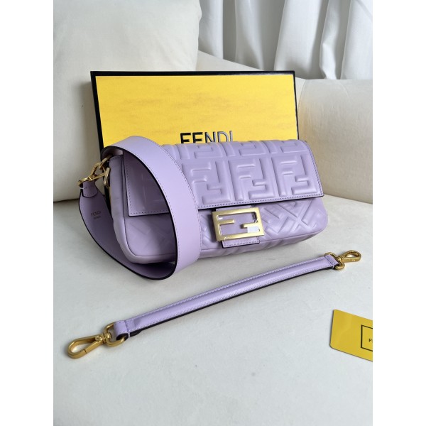 FENDI Baguette Leather Handbag Model Number: 211