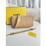 FENDI Baguette Leather Handbag Model Number: 211