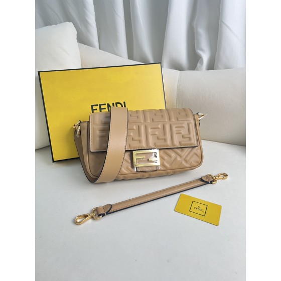 FENDI Baguette Leather Handbag Model Number: 211