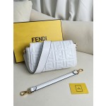 FENDI Baguette Leather Handbag Model Number: 211