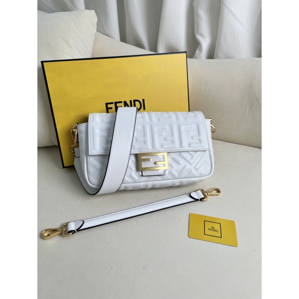 FENDI Baguette Leather Handbag Model Number: 211