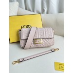 FENDI Baguette Leather Handbag Model Number: 211