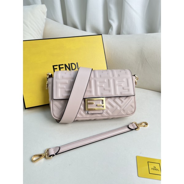 FENDI Baguette Leather Handbag Model Number: 211