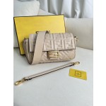 FENDI Baguette Leather Handbag Model Number: 211