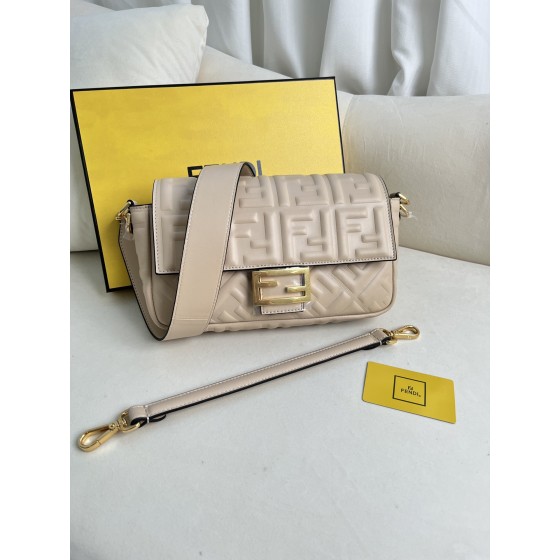 FENDI Baguette Leather Handbag Model Number: 211