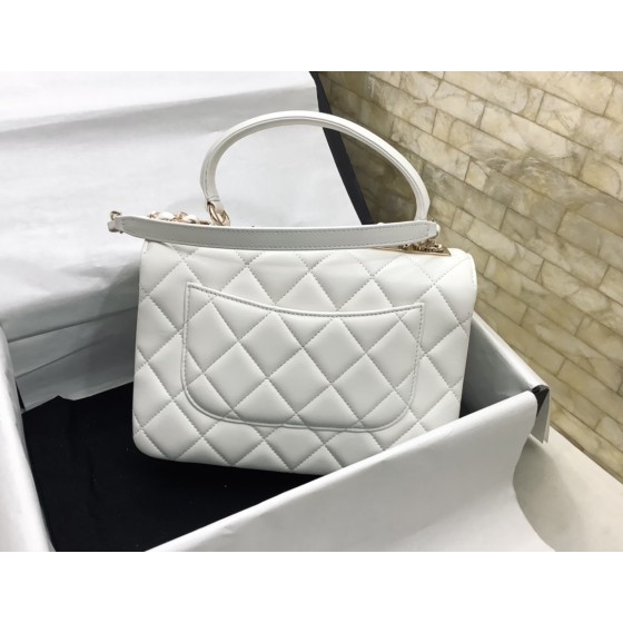 Chanel Trendy cc All Steel Precision Carved 𝟷𝟺𝙺 Light Gold Buckle