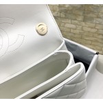 Chanel Trendy cc All Steel Precision Carved 𝟷𝟺𝙺 Light Gold Buckle