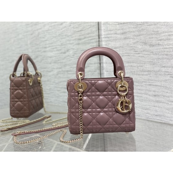 Dior three grid peony purple