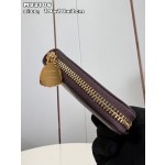 LOUIS VUITTON Pumpkin Print YK Zippy Zippy Wallet M82106