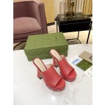 Gucci runway show water platform popular sandals