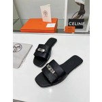 Hermes flat heeled slippers