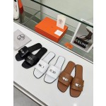 Hermes flat heeled slippers