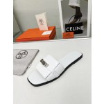 Hermes flat heeled slippers
